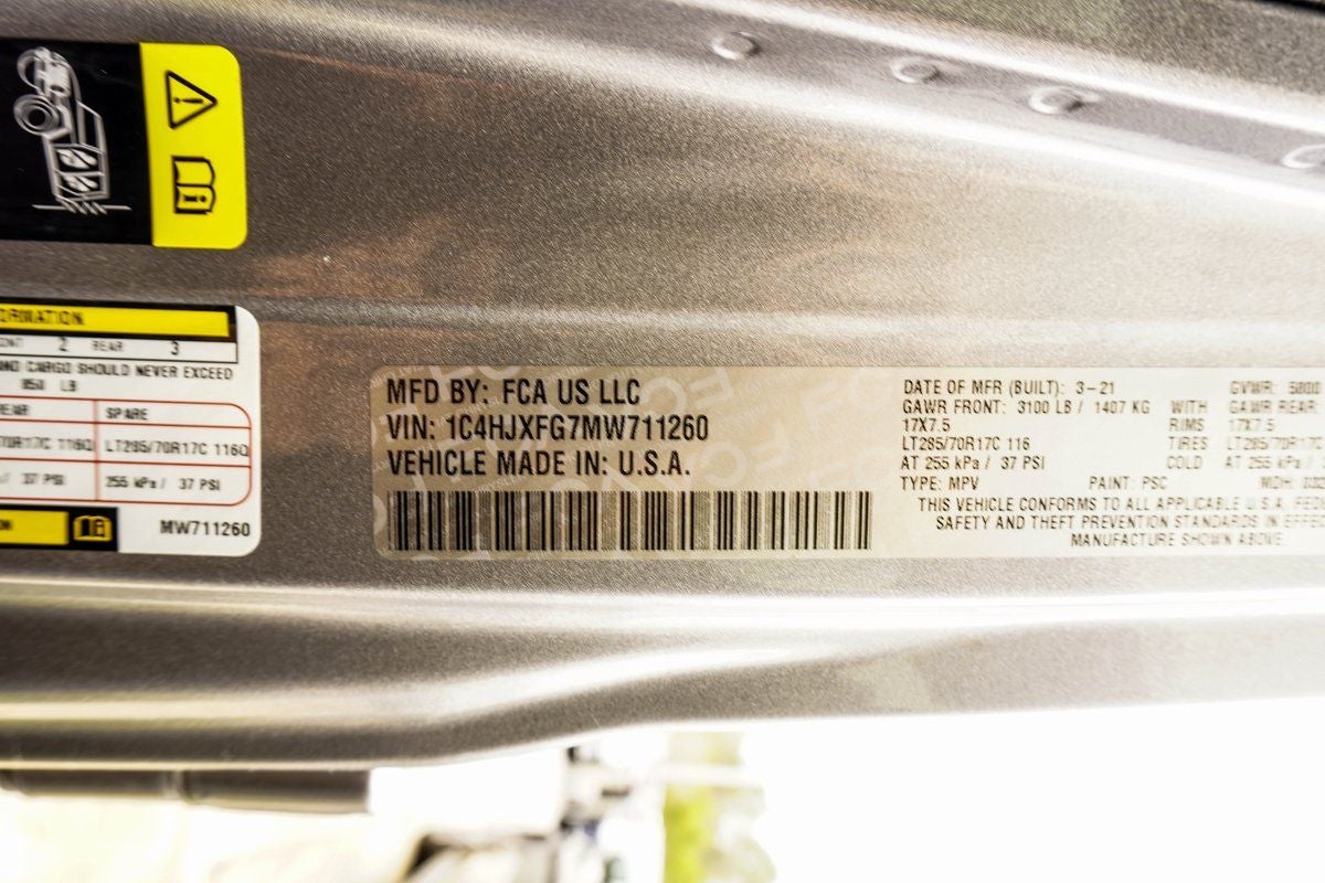 2021 Jeep Wrangler Unlimited Rubicon