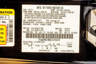 2019 Ford Mustang GT Premium
