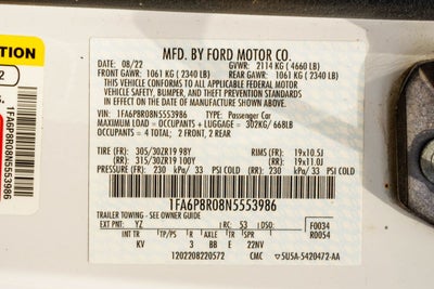 2022 Ford Mustang Mach 1