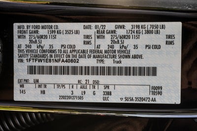 2022 Ford F-150 Lariat