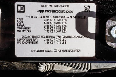 2022 GMC Yukon SLT