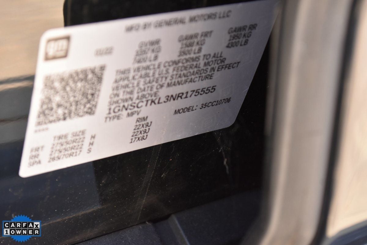 2022 Chevrolet Tahoe High Country