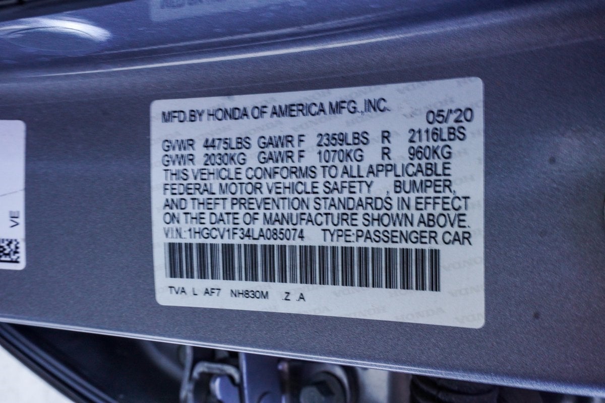 2020 Honda Accord Sport