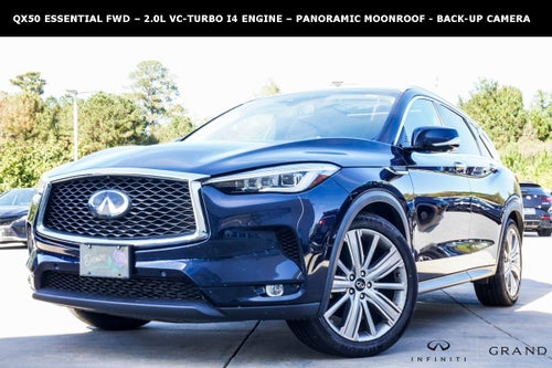 2021 INFINITI QX50 Sensory
