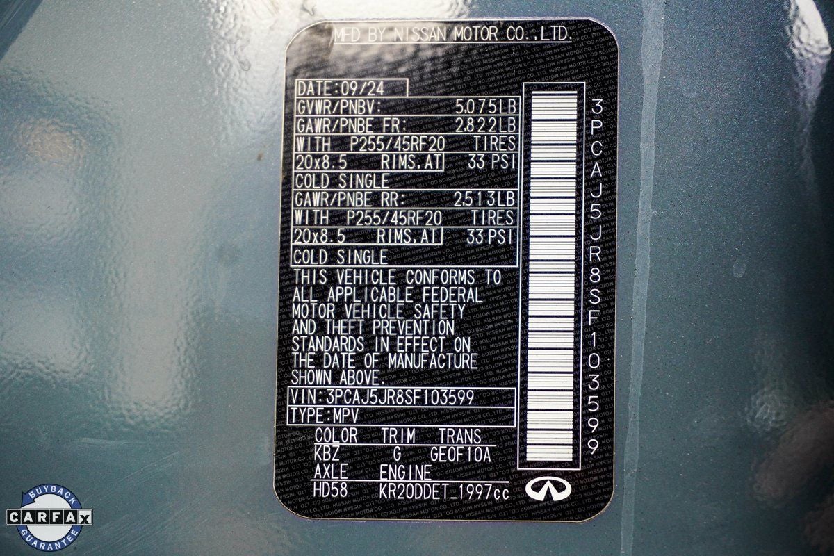 2025 INFINITI QX55 LUXE