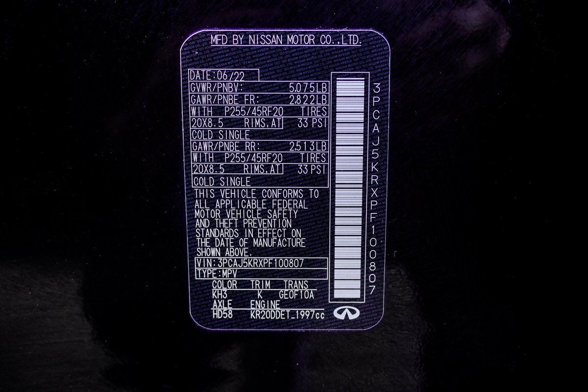 2023 INFINITI QX55 ESSENTIAL