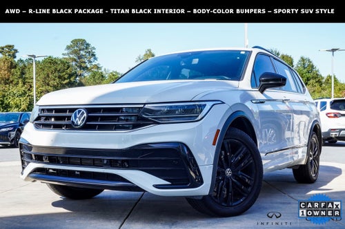 2022 Volkswagen Tiguan 2.0T SE R-Line Black