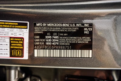 2023 Mercedes-Benz GLS GLS 580 4MATIC®