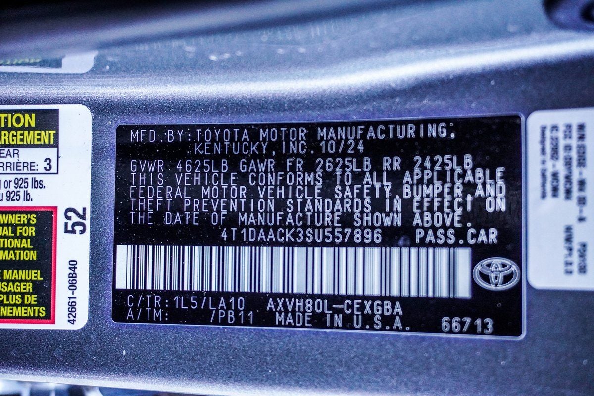 2025 Toyota Camry XLE