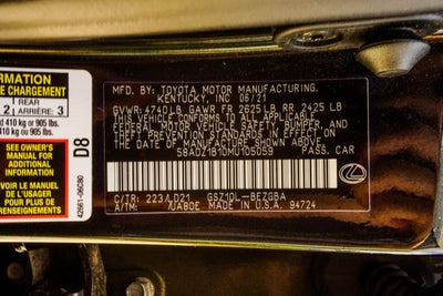 2021 Lexus ES 350