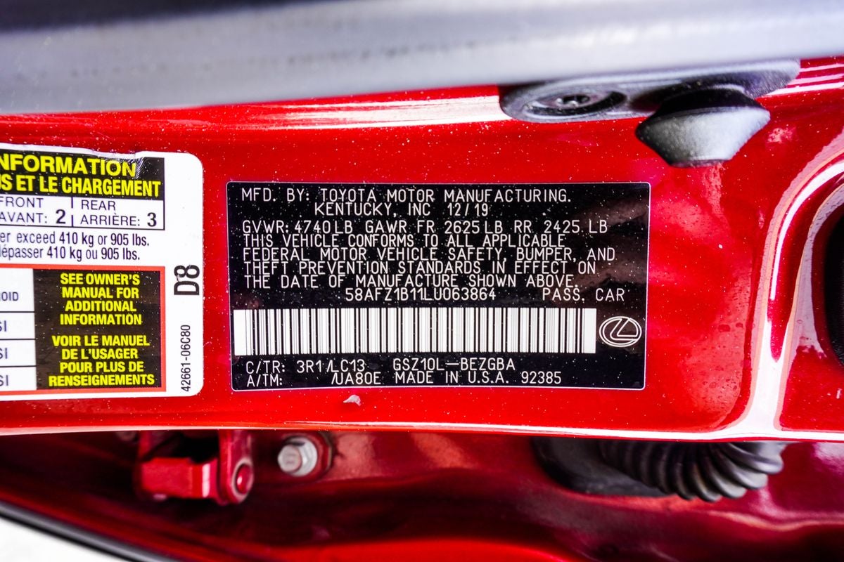 2020 Lexus ES 350 Ultra Luxury