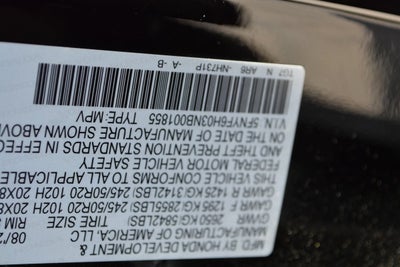 2022 Honda Pilot Elite