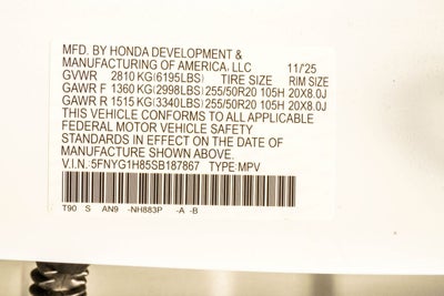 2025 Honda Pilot Elite