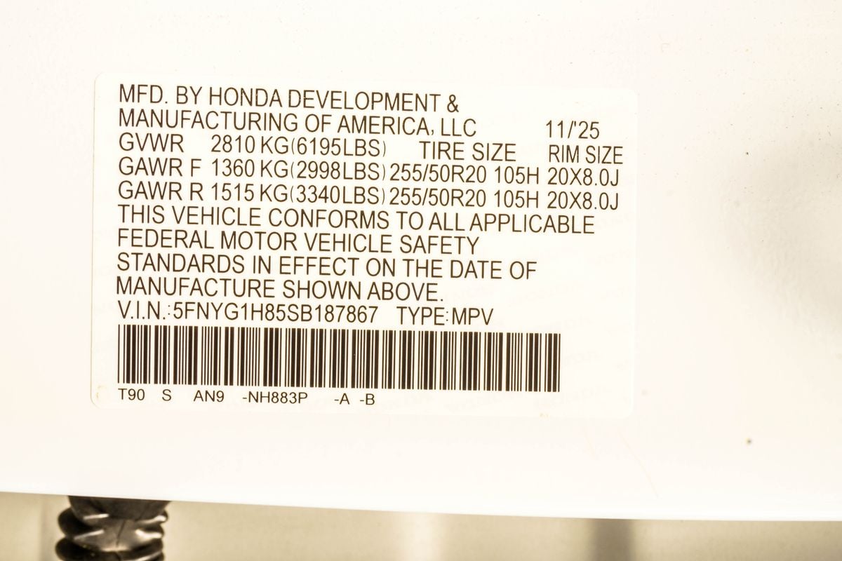 2025 Honda Pilot Elite
