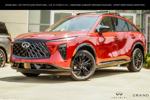 2027 INFINITI QX65 SPORT