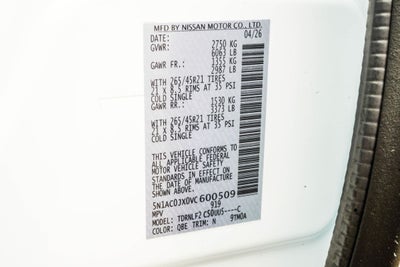 2027 INFINITI QX65 AUTOGRAPH