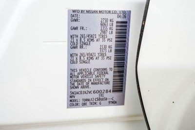 2027 INFINITI QX65 AUTOGRAPH