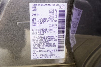 2025 INFINITI QX60 PURE