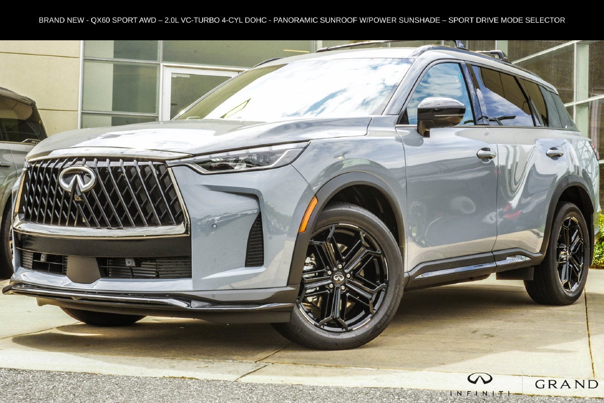 2027 INFINITI QX60 SPORT