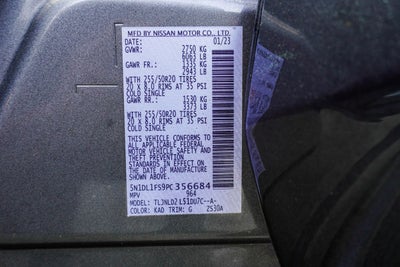 2023 INFINITI QX60 LUXE