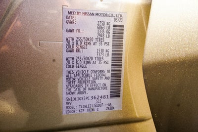 2023 INFINITI QX60 Sensory