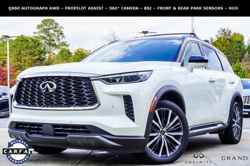 2024 INFINITI QX60 Autograph