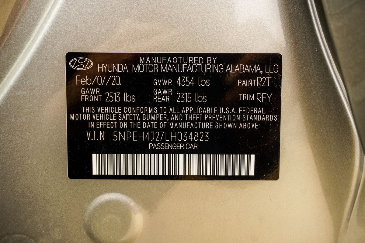 2020 Hyundai Sonata Limited