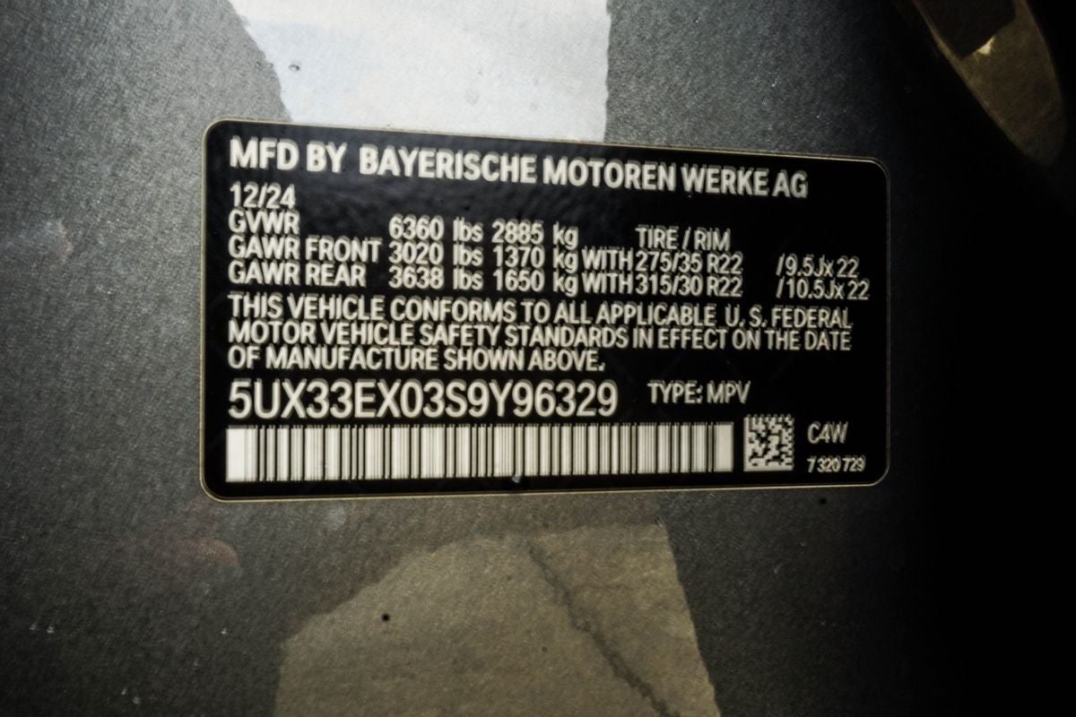 2025 BMW X6 xDrive40i