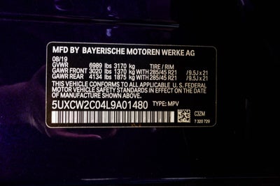 2020 BMW X7 xDrive40i