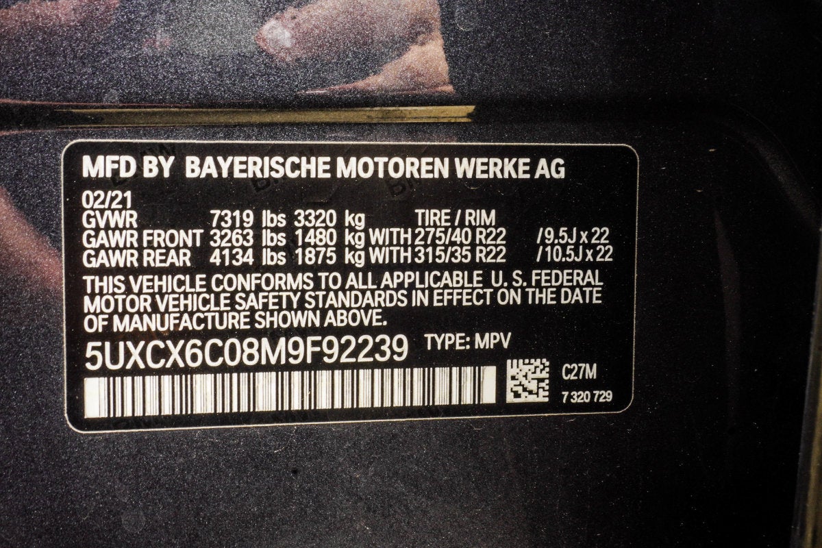 2021 BMW X7 M50i