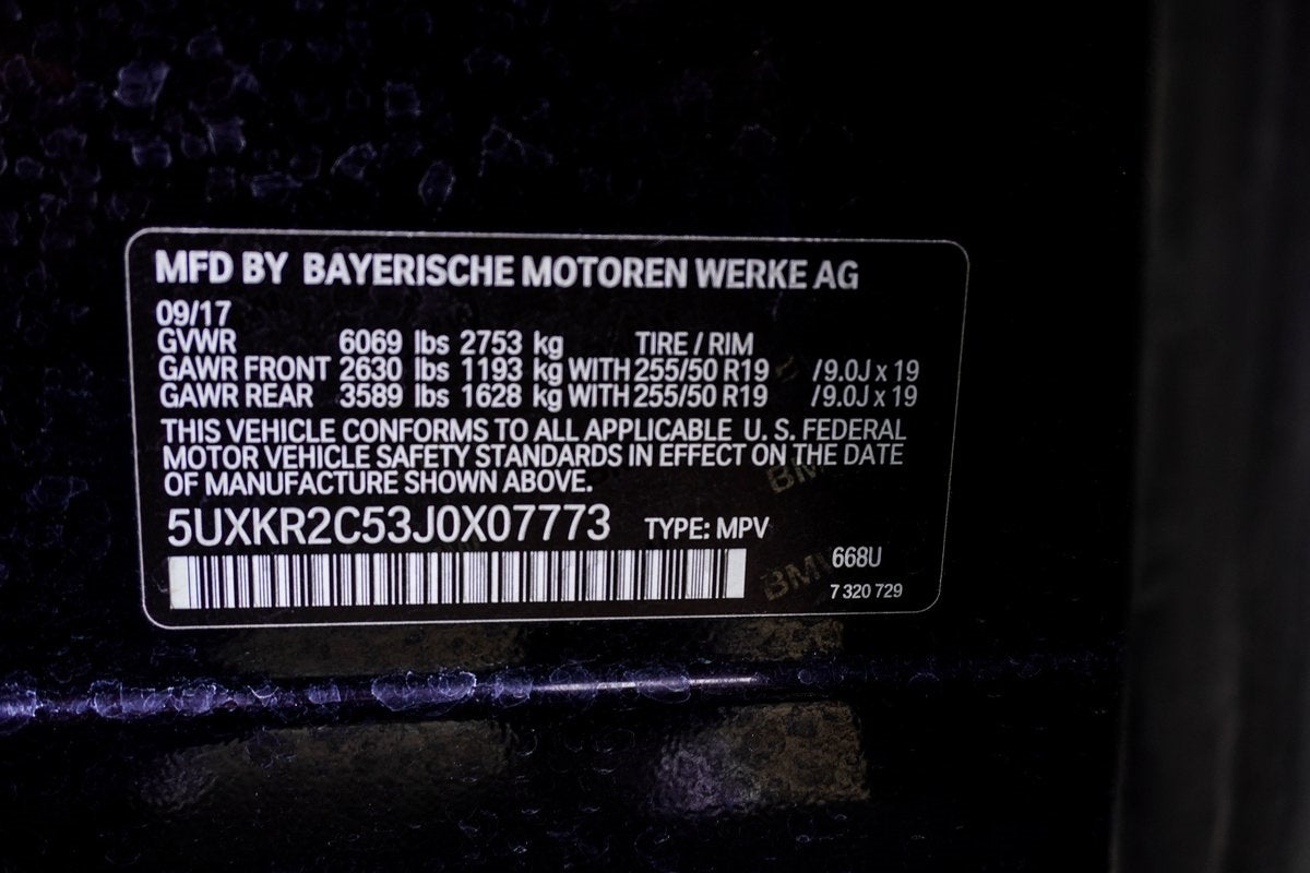 2018 BMW X5 sDrive35i