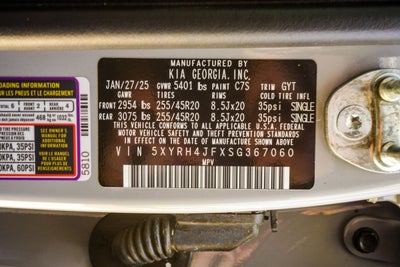 2025 Kia Sorento EX