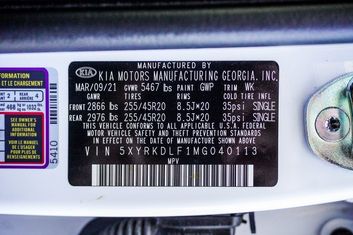 2021 Kia Sorento SX Prestige X-Line