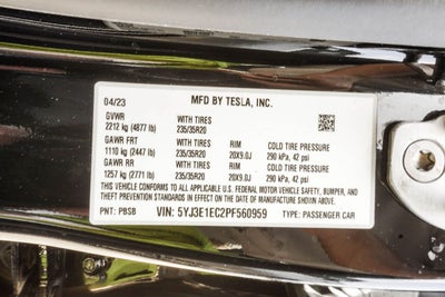 2023 Tesla Model 3 Performance
