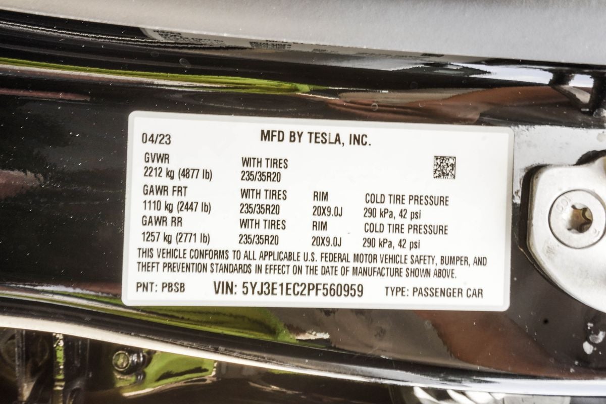 2023 Tesla Model 3 Performance