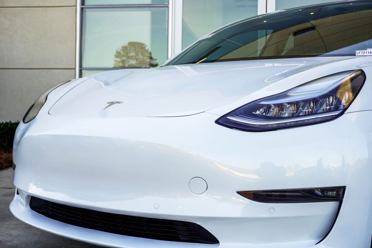 Used 2020 Tesla Model 3 Base with VIN 5YJ3E1ECXLF721150 for sale in Macon, GA