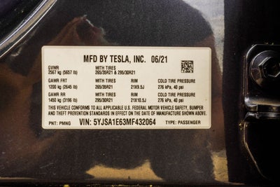 2021 Tesla Model S Plaid