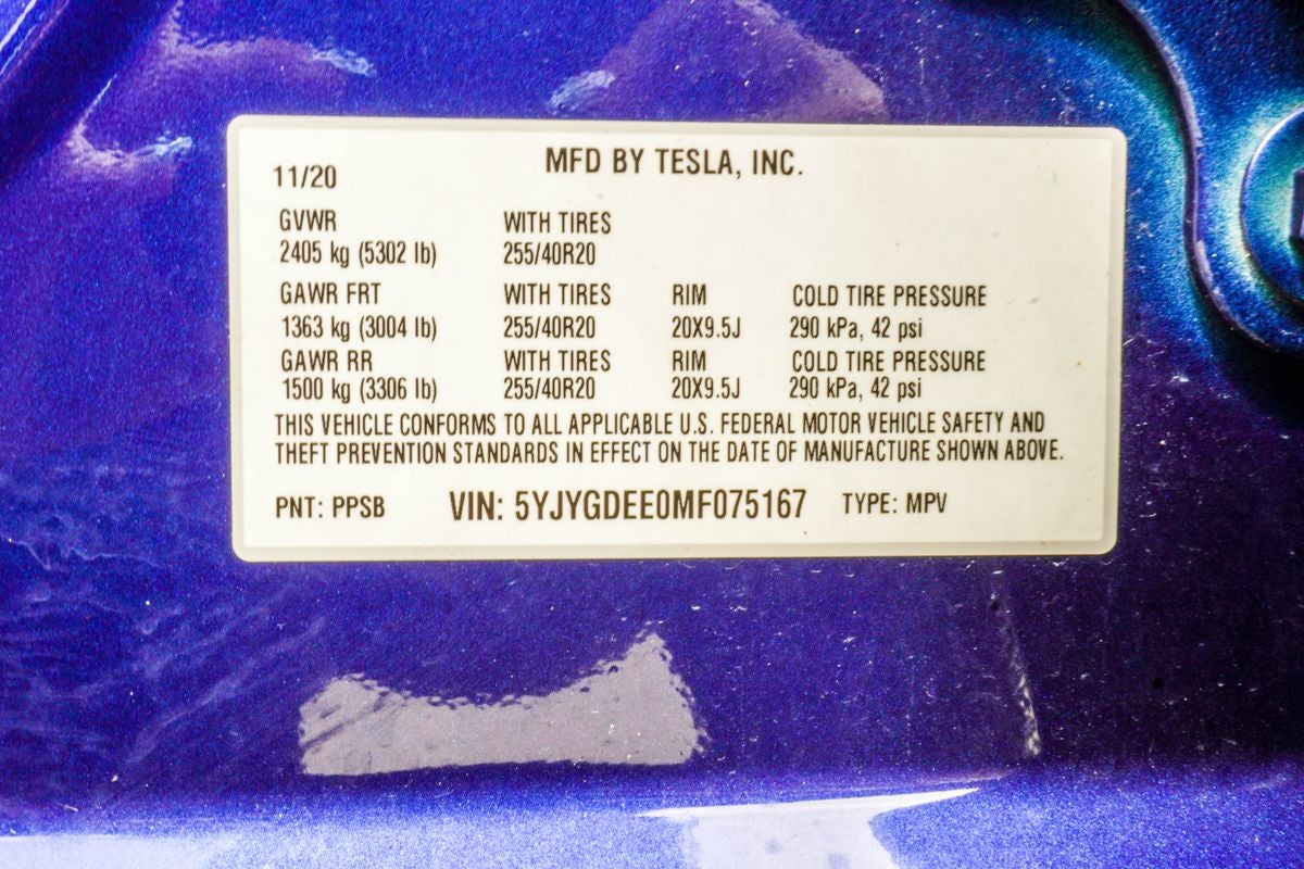 2021 Tesla Model Y Long Range
