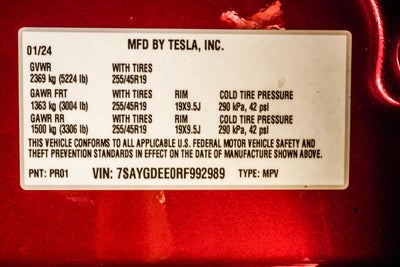 2024 Tesla Model Y Long Range
