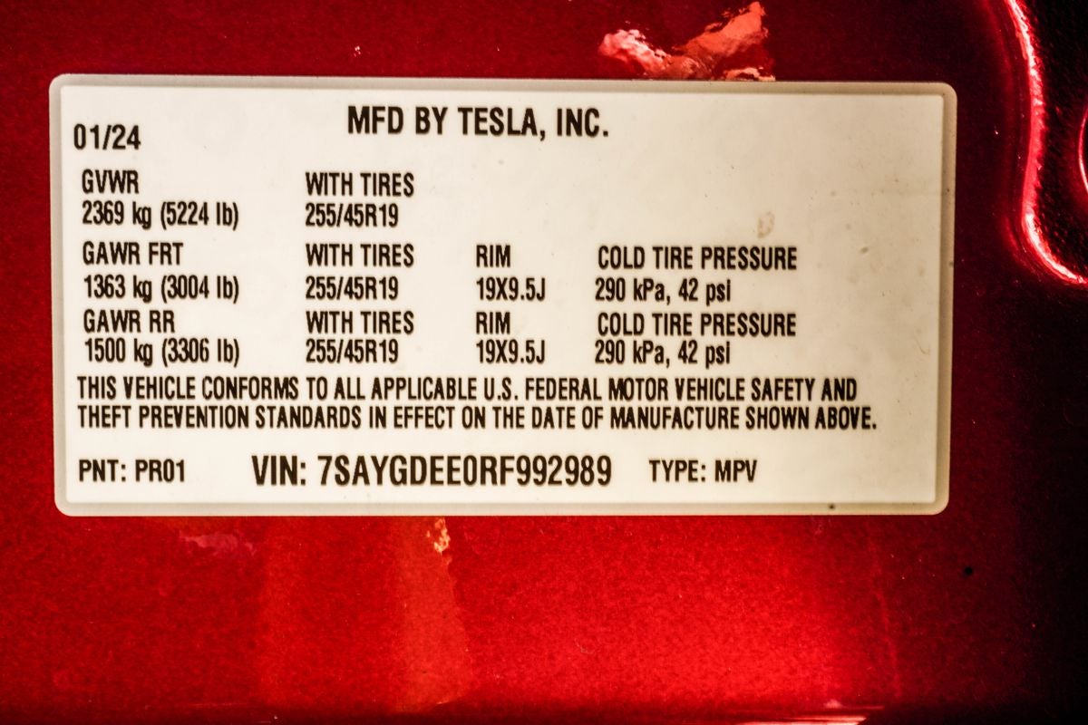 2024 Tesla Model Y Long Range