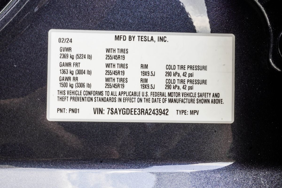 2024 Tesla Model Y Long Range