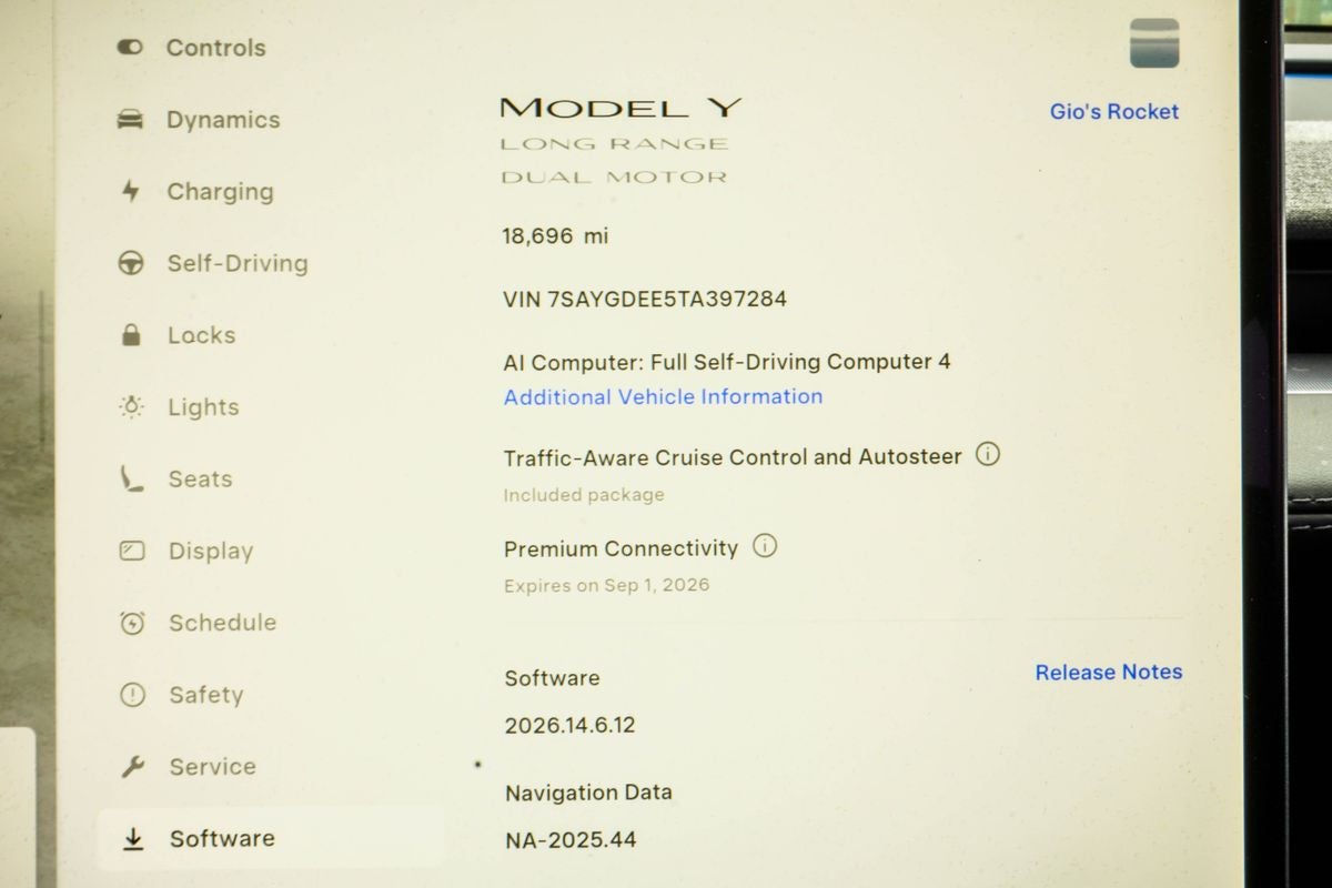 2026 Tesla Model Y Standard Range