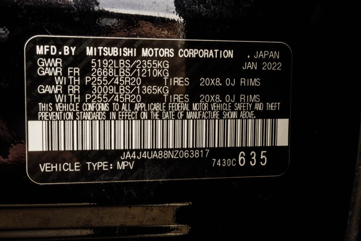 2022 Mitsubishi Outlander SE