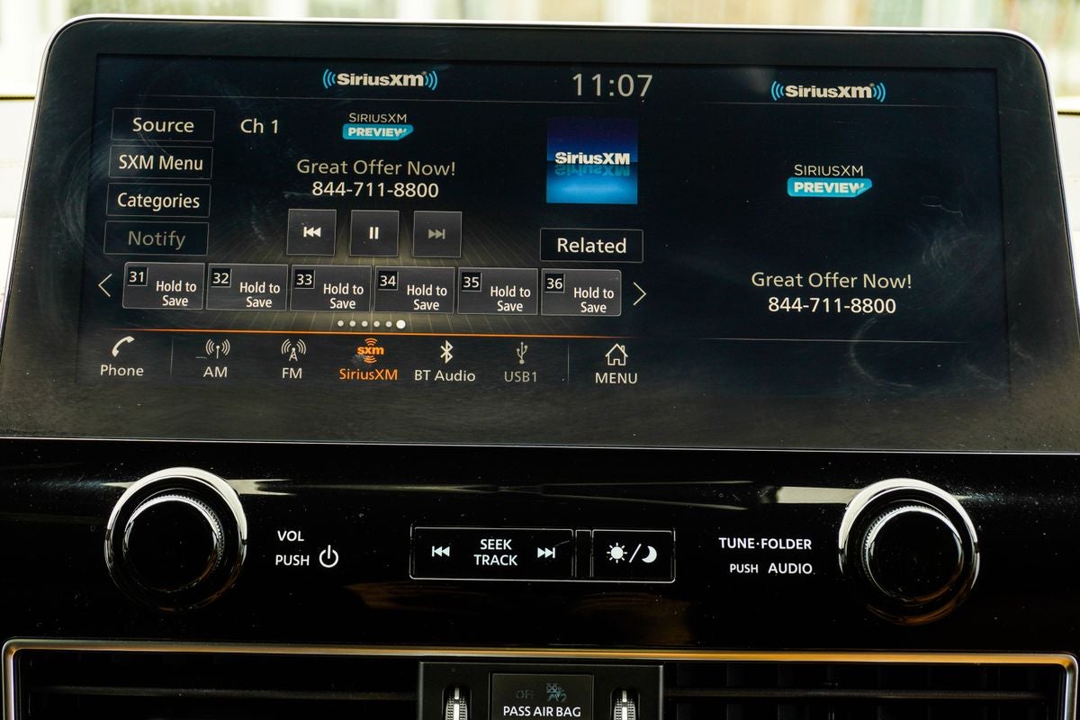 2023 INFINITI QX80 Sensory