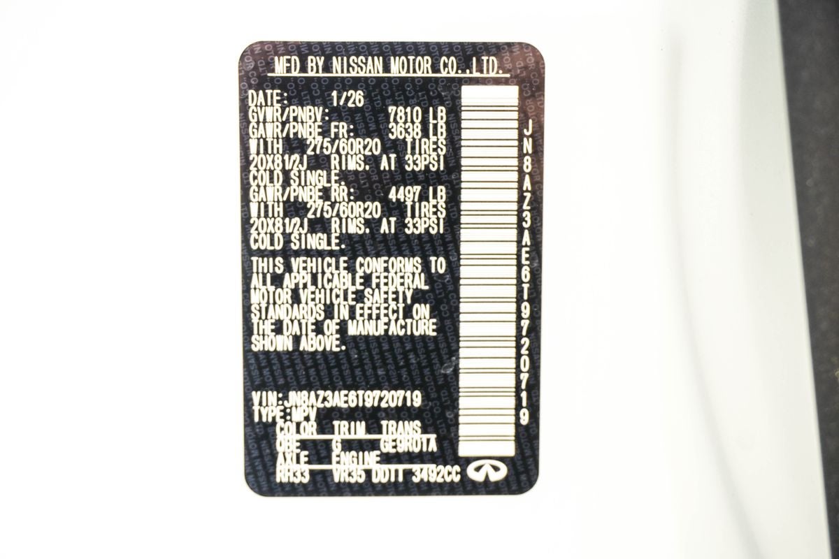 2026 INFINITI QX80 PURE