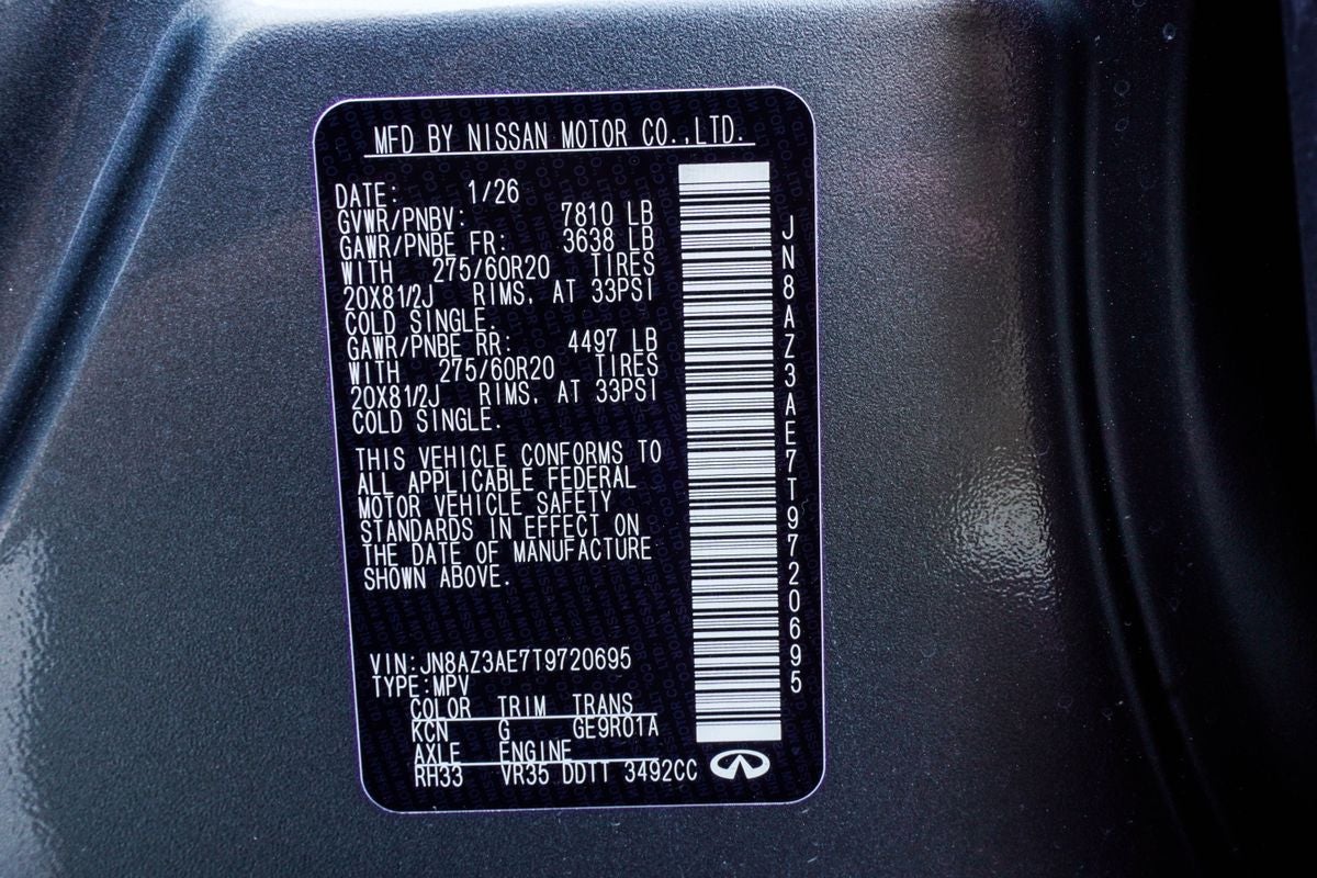 2026 INFINITI QX80 PURE