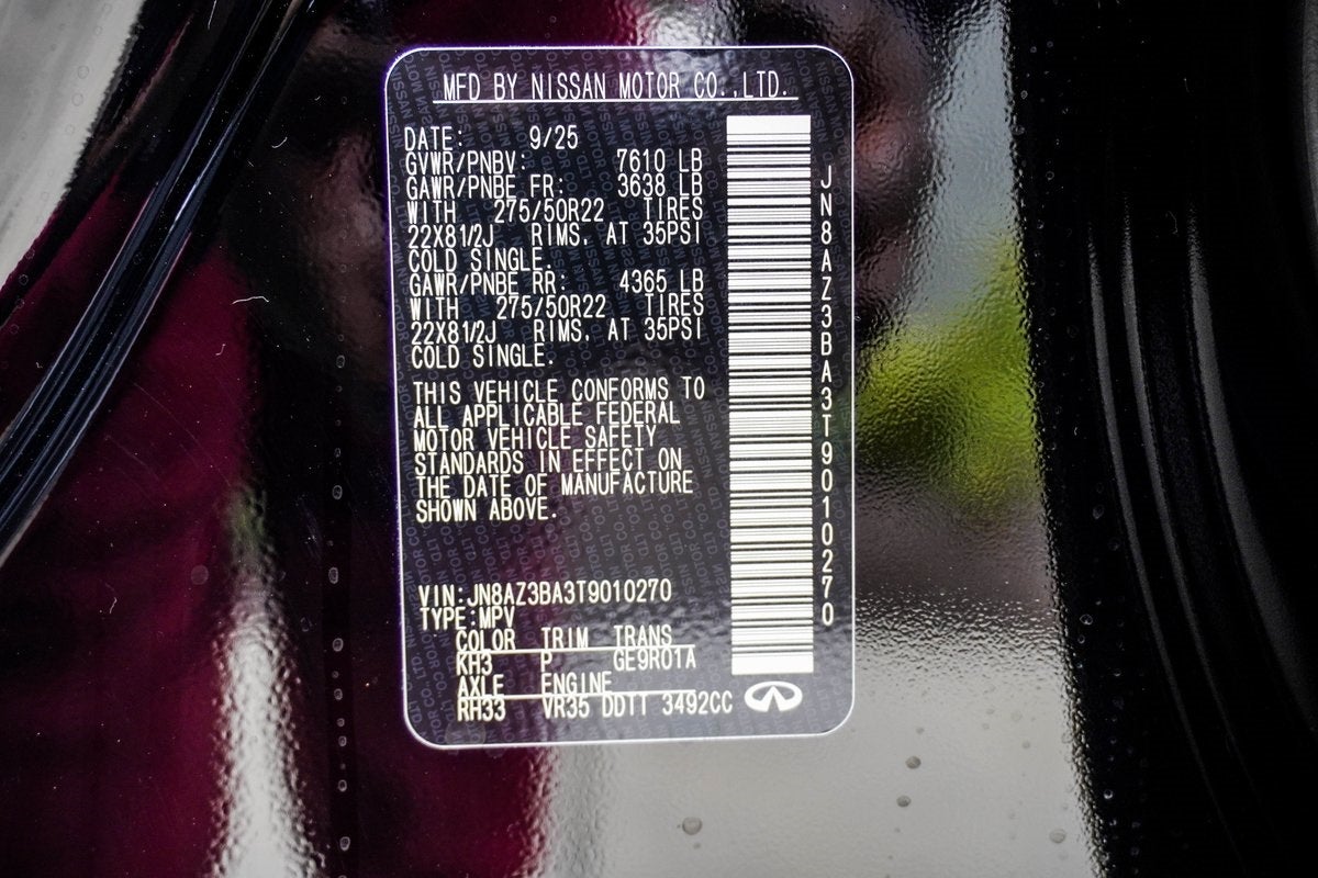 2026 INFINITI QX80 LUXE