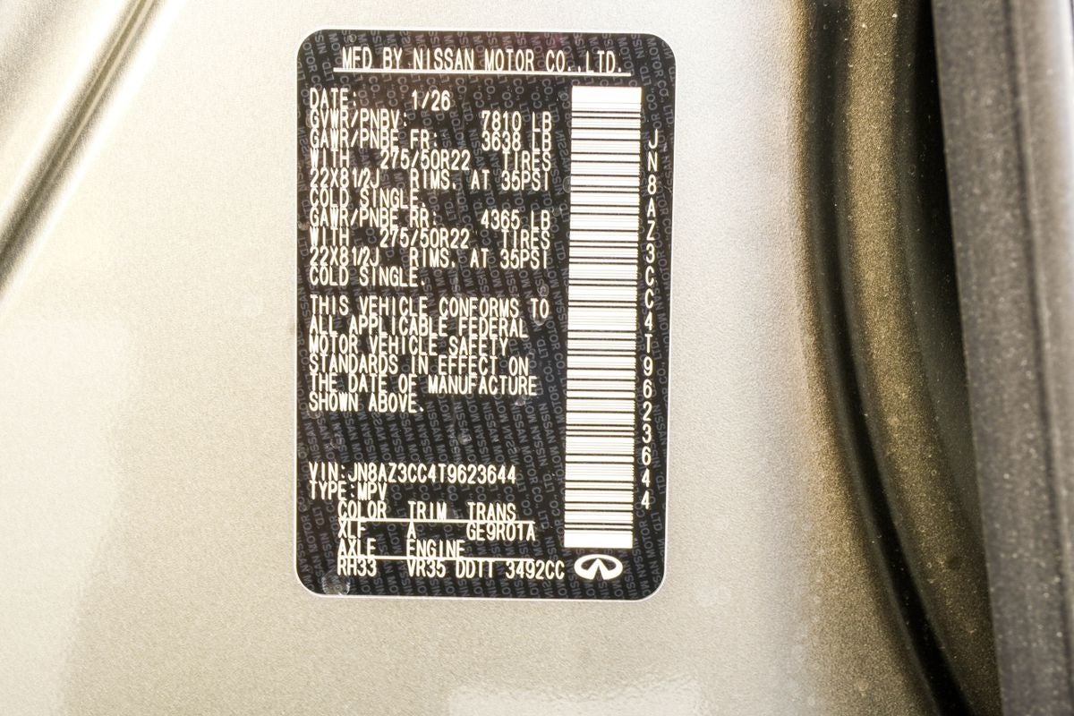 2026 INFINITI QX80 AUTOGRAPH