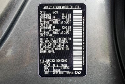2027 INFINITI QX80 AUTOGRAPH