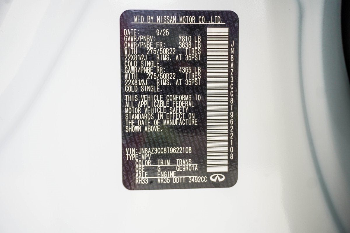 2026 INFINITI QX80 AUTOGRAPH